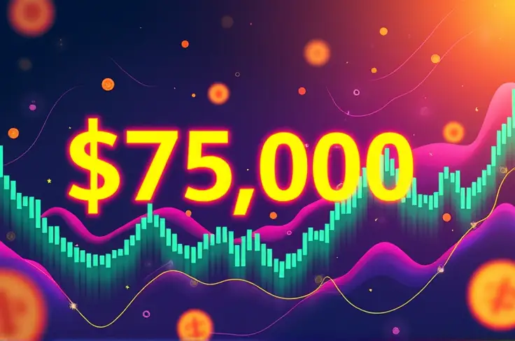 ราคา Bitcoin ร่วงสู่ระดับ 75,000 ดอลลาร์ ท่ามกลางการขายทำกำไรในตลาดคริปโตโดยรวม