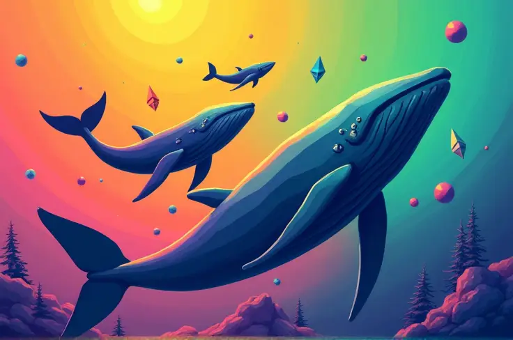 Ethereum Whales ยังคงเคลื่อนไหวอย่างแข็งขันในขณะที่การมีส่วนร่วมของนักลงทุนรายย่อยลดลง